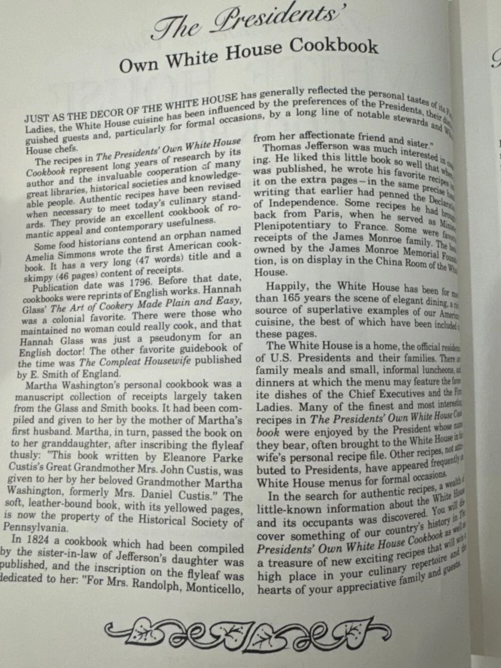 The president's own White House Cookbook SC 1968 American Recipes - Picture 4 of 13